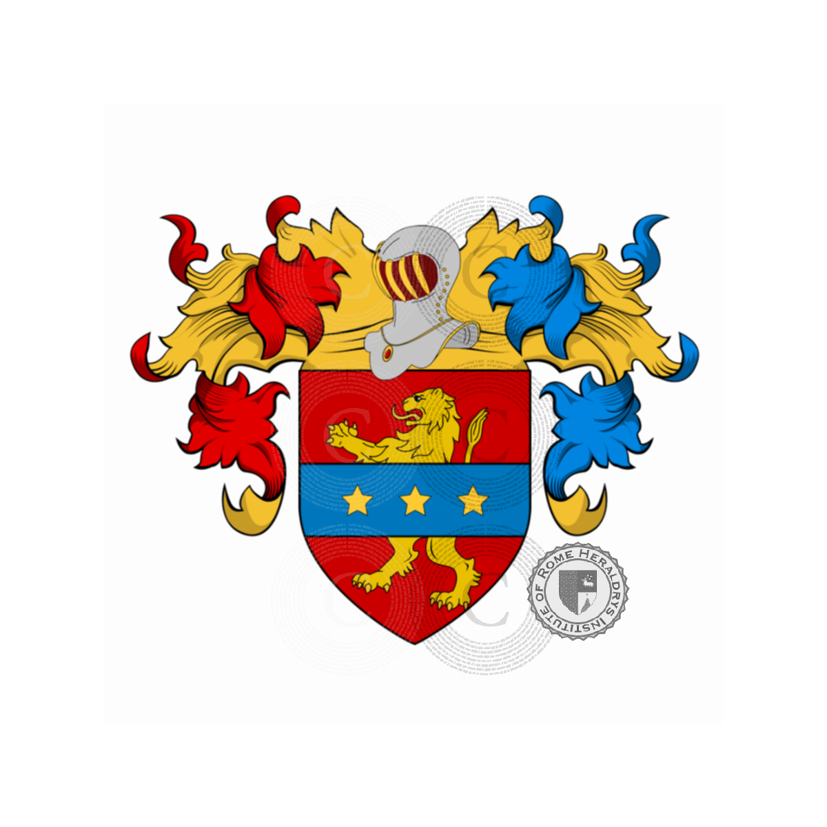 Escudo de la familiaCalderari o Calderaro (Vicenza)
