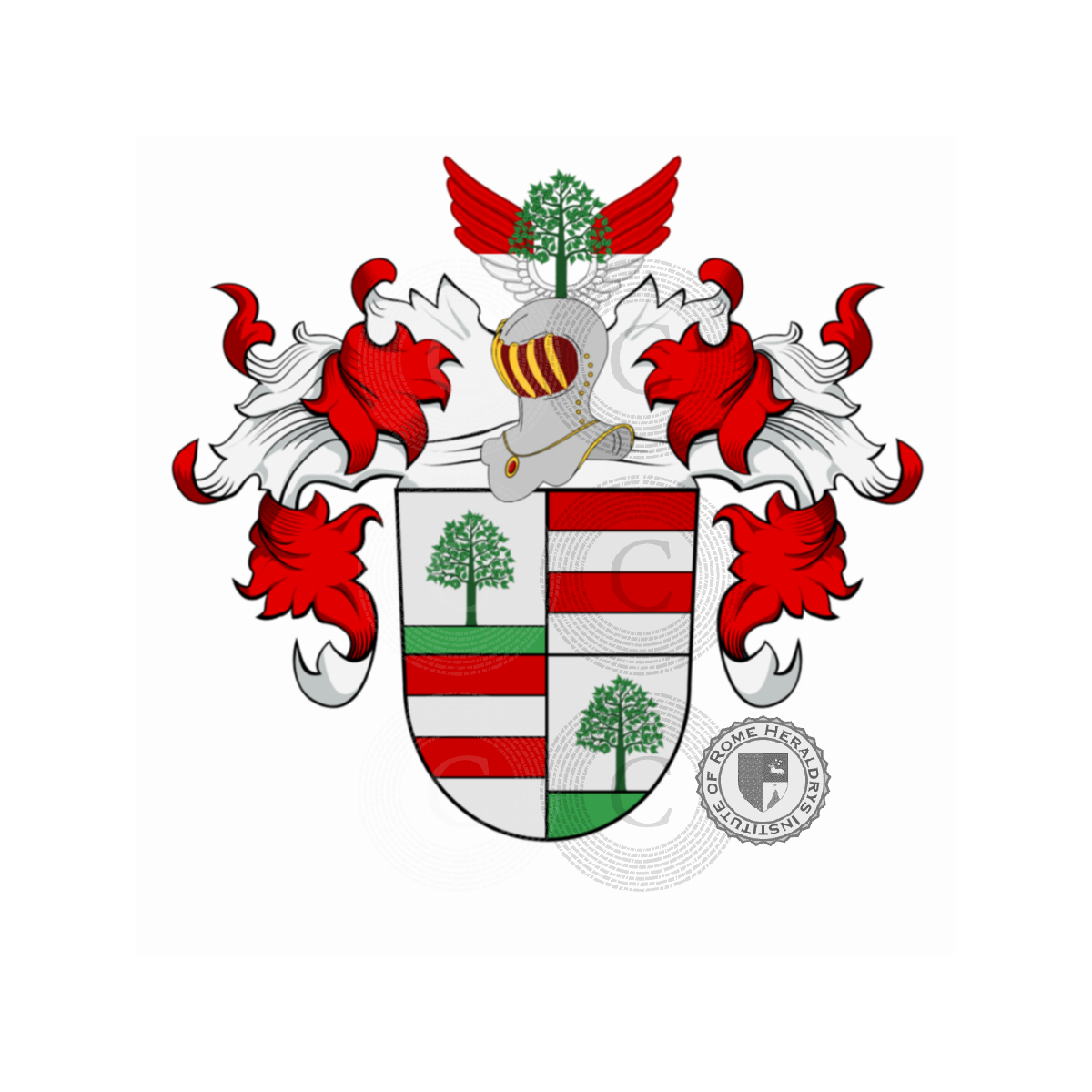 Coat of arms of familyLindner (Baviére)