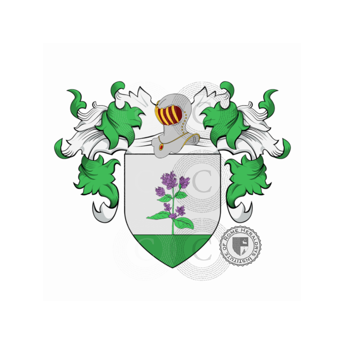 Wappen der FamilieSalvia o Salvio, Salvio