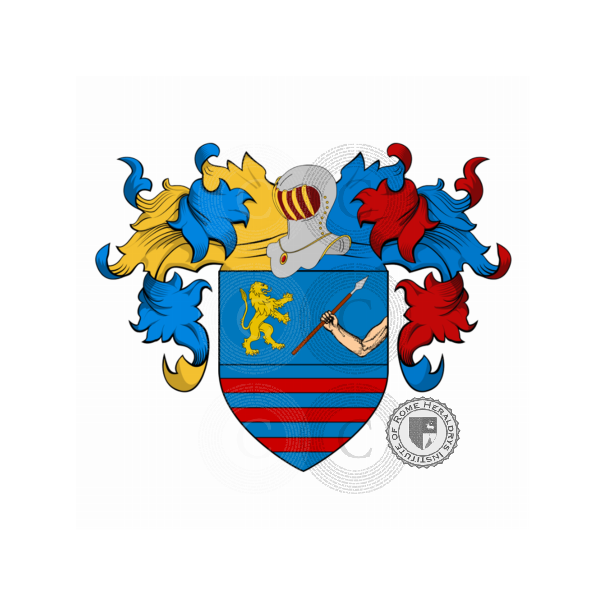Coat of arms of familyZirilli, Zerilli o Zerella, Zerella,Zerilli