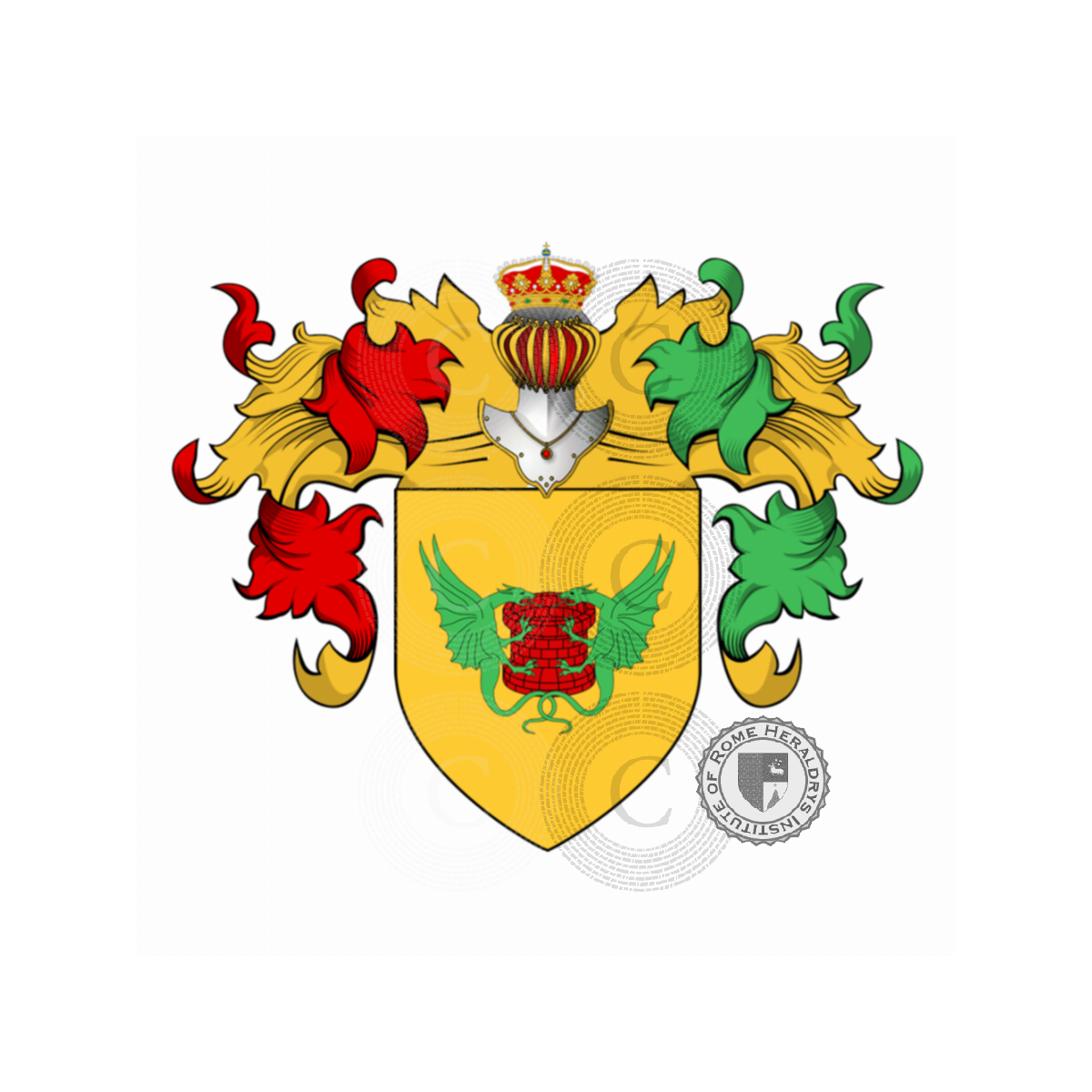 Wappen der FamiliePozzo (del) (Messina - Palermo), Pozzo (del)