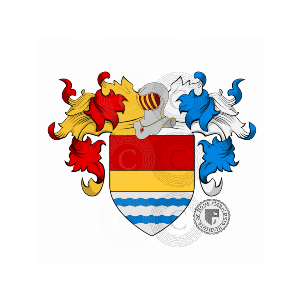 Wappen der FamilieTosetti (Roma)