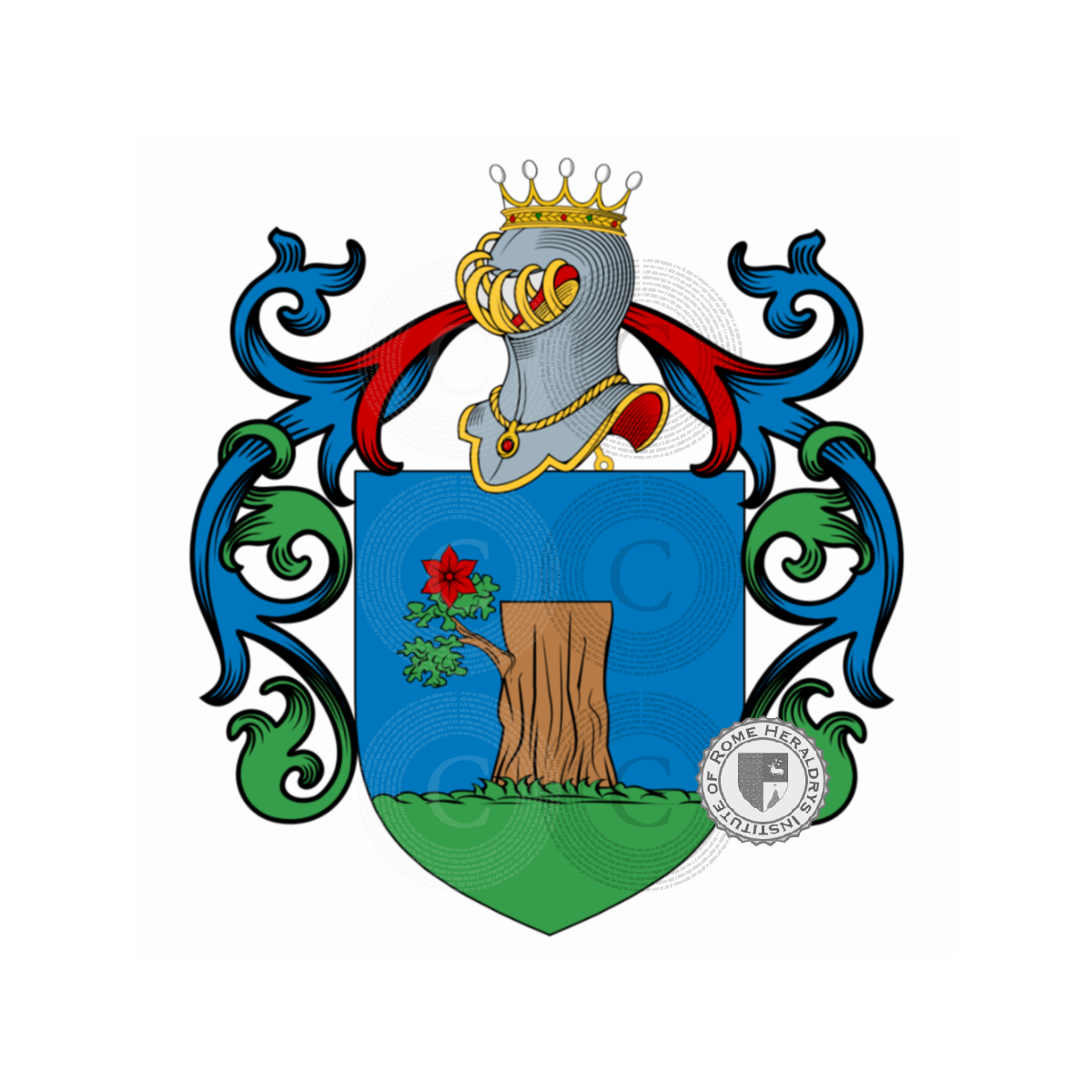 Wappen der FamilieMaggesi, Balarin,Ballareni,Belarin,Bellarin