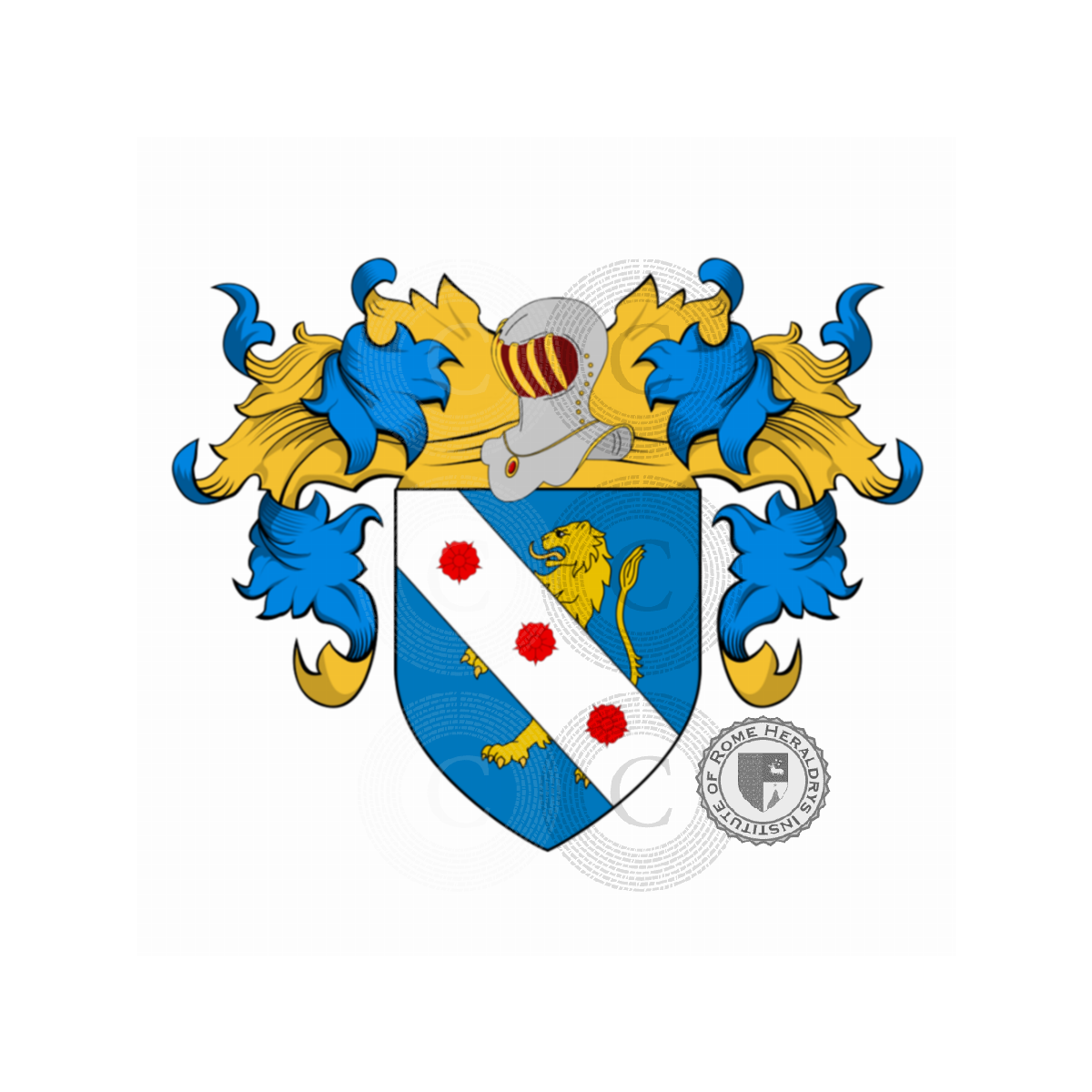 Wappen der FamilieFerrini, de Ferinis,Ferini