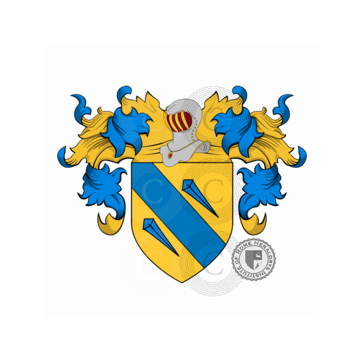 Wappen der FamilieFerrini, de Ferinis,Ferini