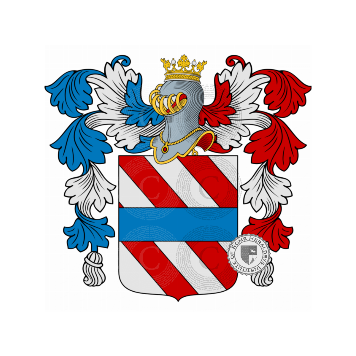 Wappen der FamilieSantacroce, da Santa Croce,Santa Croce,Santacroce Publicola