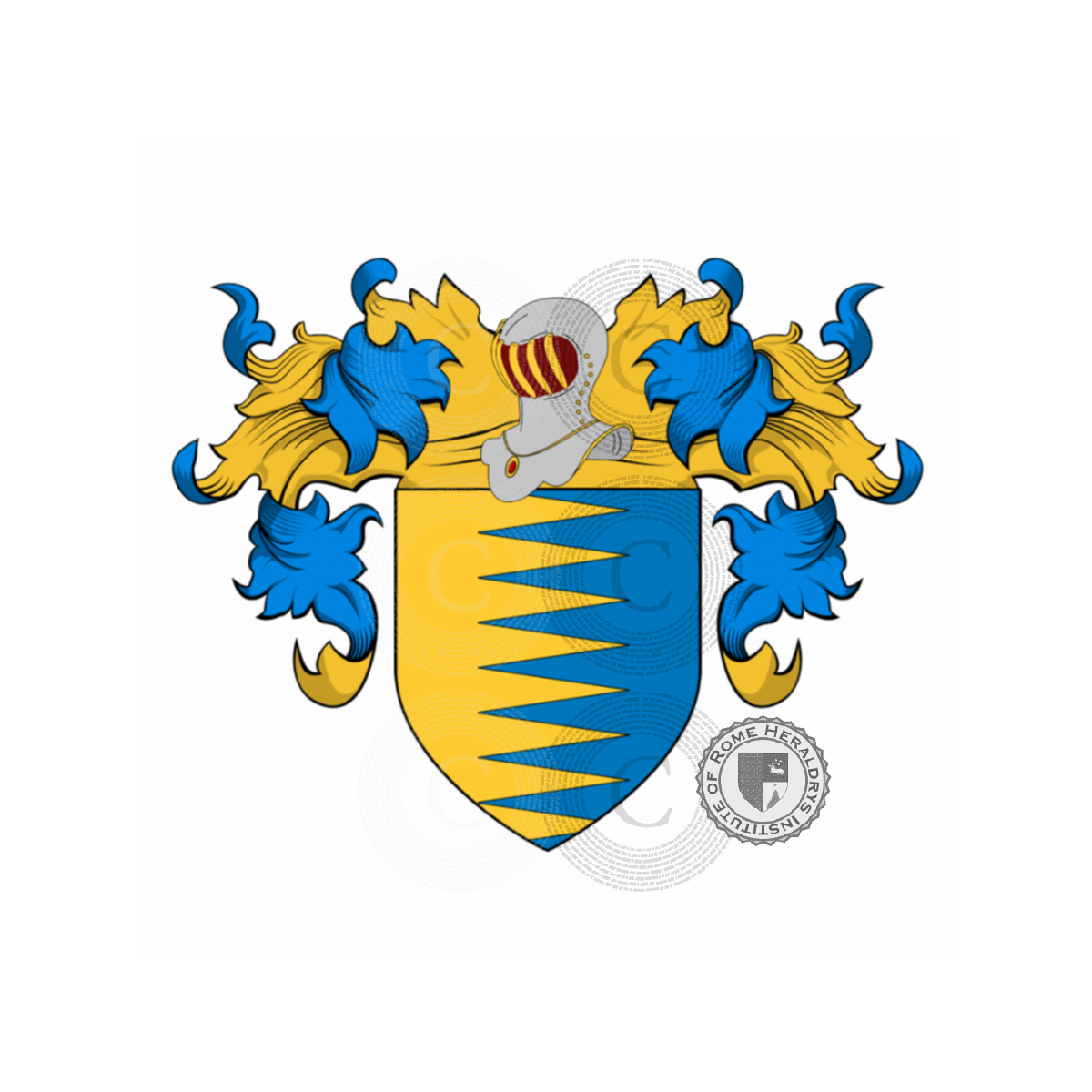 Escudo de la familiaSantacroce (Napoli, Barletta), da Santa Croce,Santa Croce,Santacroce Publicola