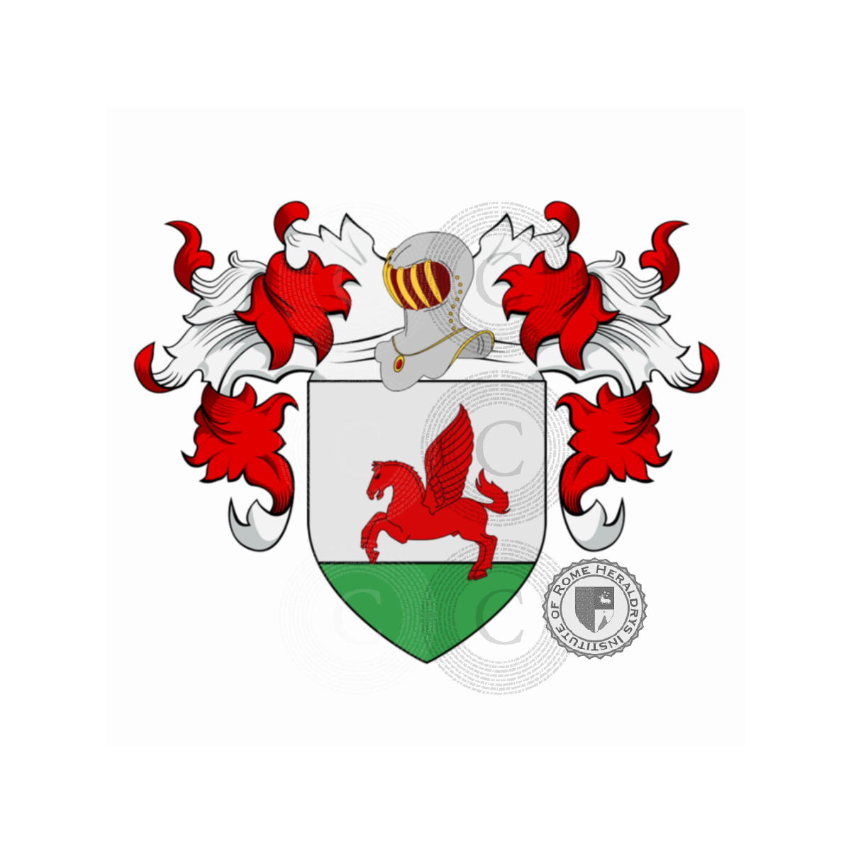 Escudo de la familiaCavalli (conti di Olivola, San Germano e Vallara), Cavallisi