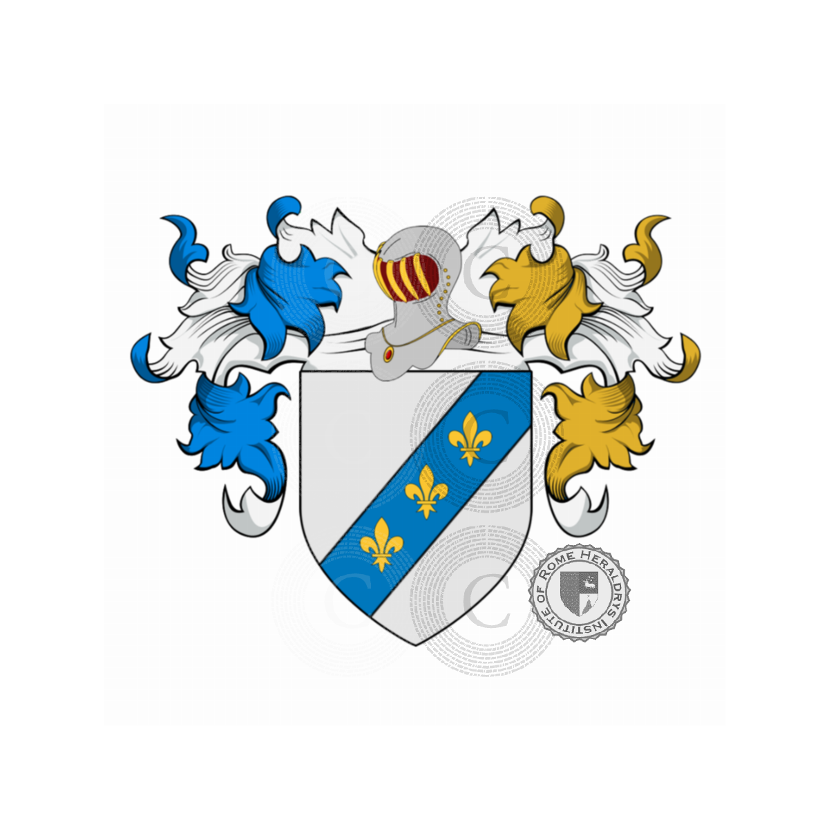 Escudo de la familiaGuazzelli (Castiglione di Garfagnana)