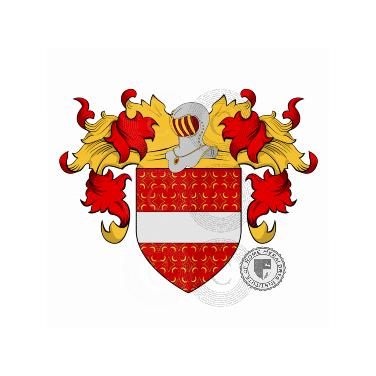 Wappen der FamilieAlfieri (Firenze, Cesena, Rimini e Cortona)