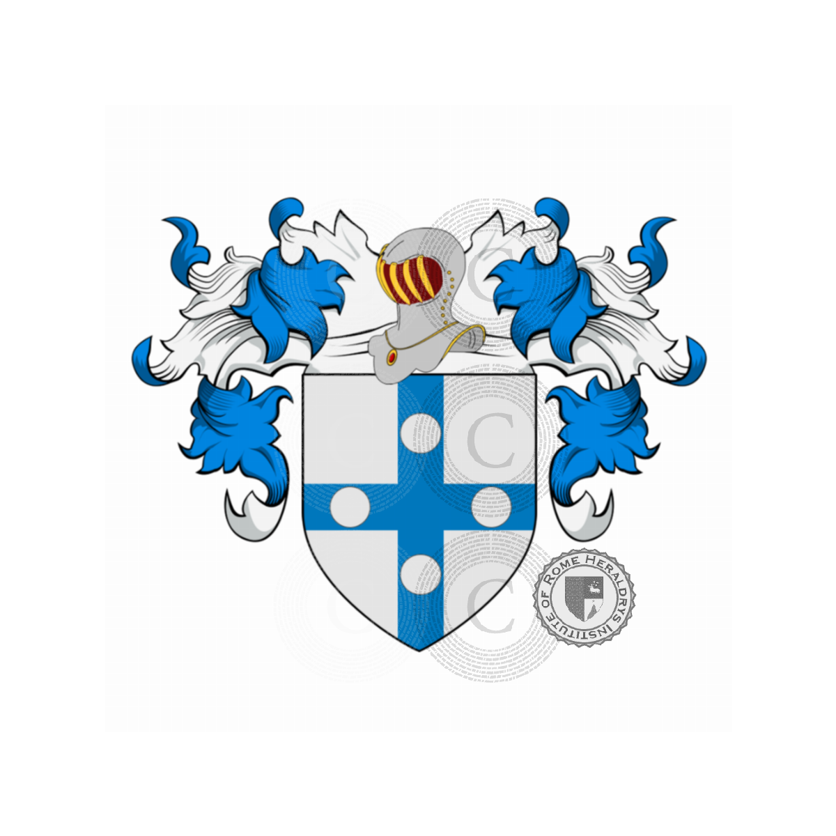 Escudo de la familiaFranceschini, della Villa