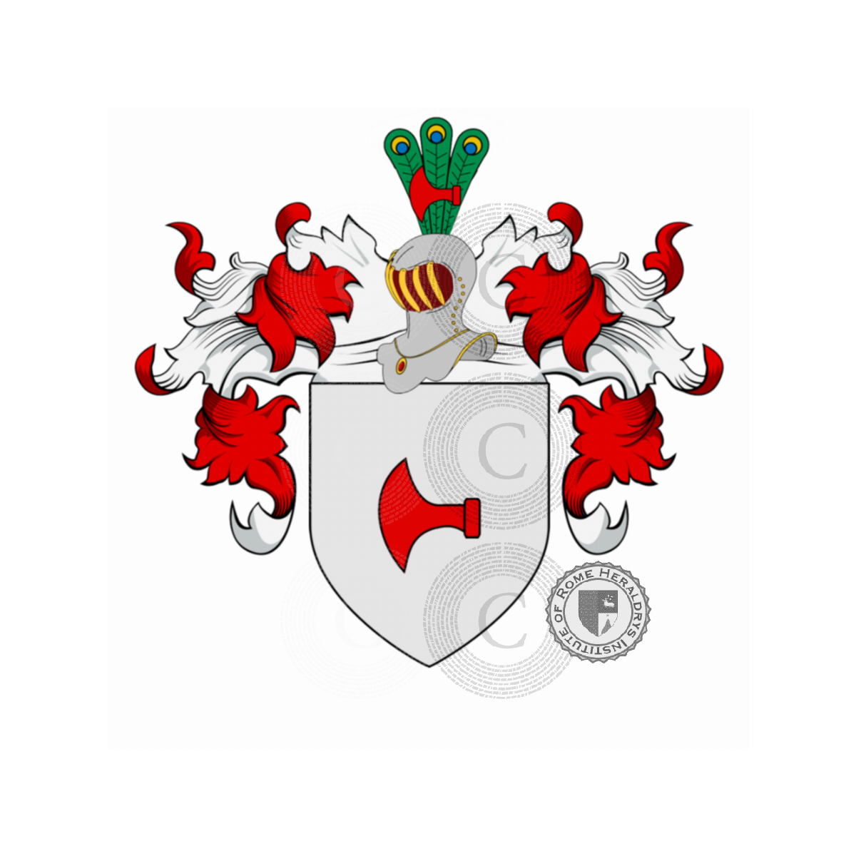 Escudo de la familiaRossel et Rossel de Cercy, Rossel de Cercy
