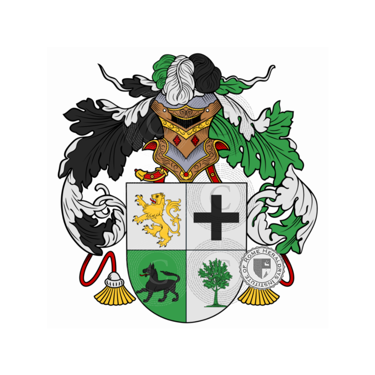 Coat of arms of familyCerrato, Chiari,della Chiara,di Chiara