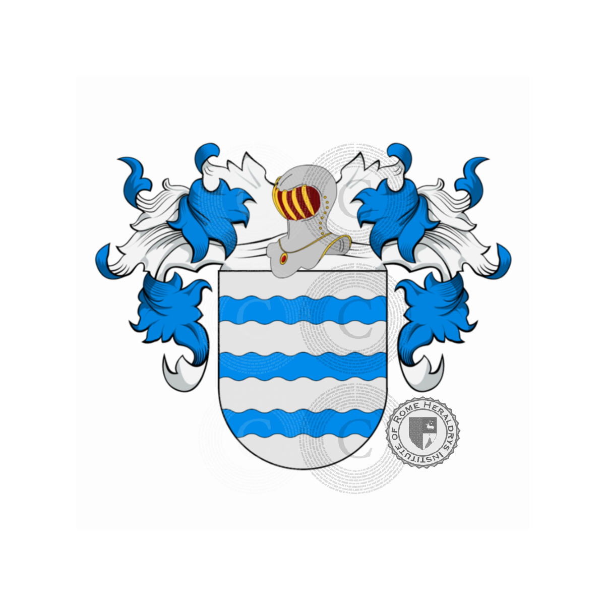 Coat of arms of familyMarin, Marìn