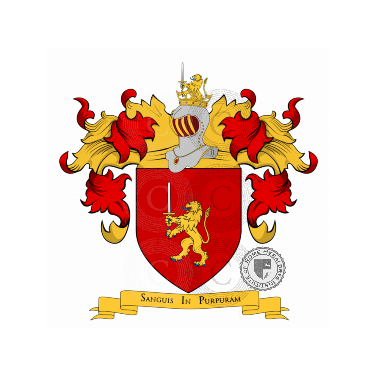 Wappen der FamilieGrisogono (detti Sara)