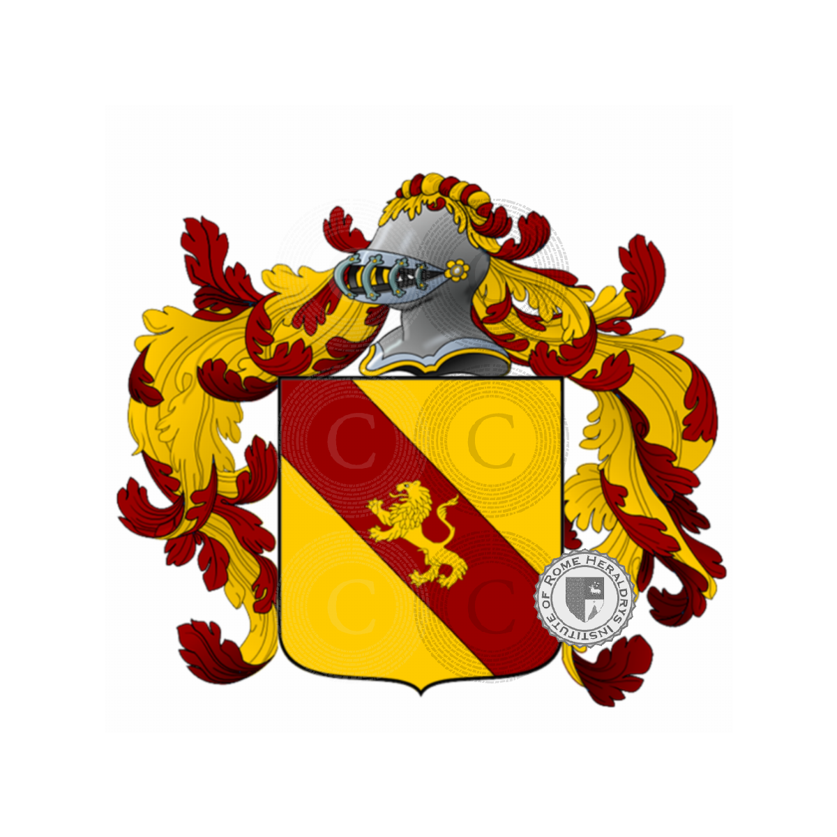 Wappen der Familie, Capranzano,Crapansano