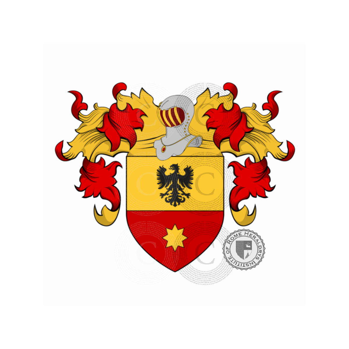 Coat of arms of familyScarabelli o Scarabello