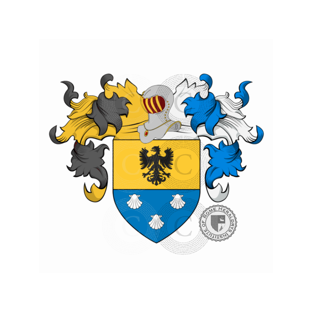 Wappen der FamilieCattanei (Milano)