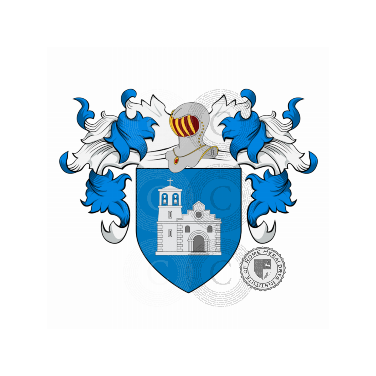 Wappen der FamilieChiesa (Liguria)