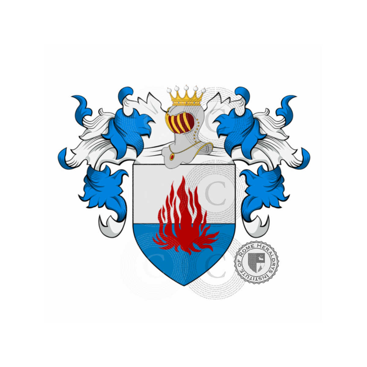 Coat of arms of familyCorti, Corti (de),Costantini,Preziani