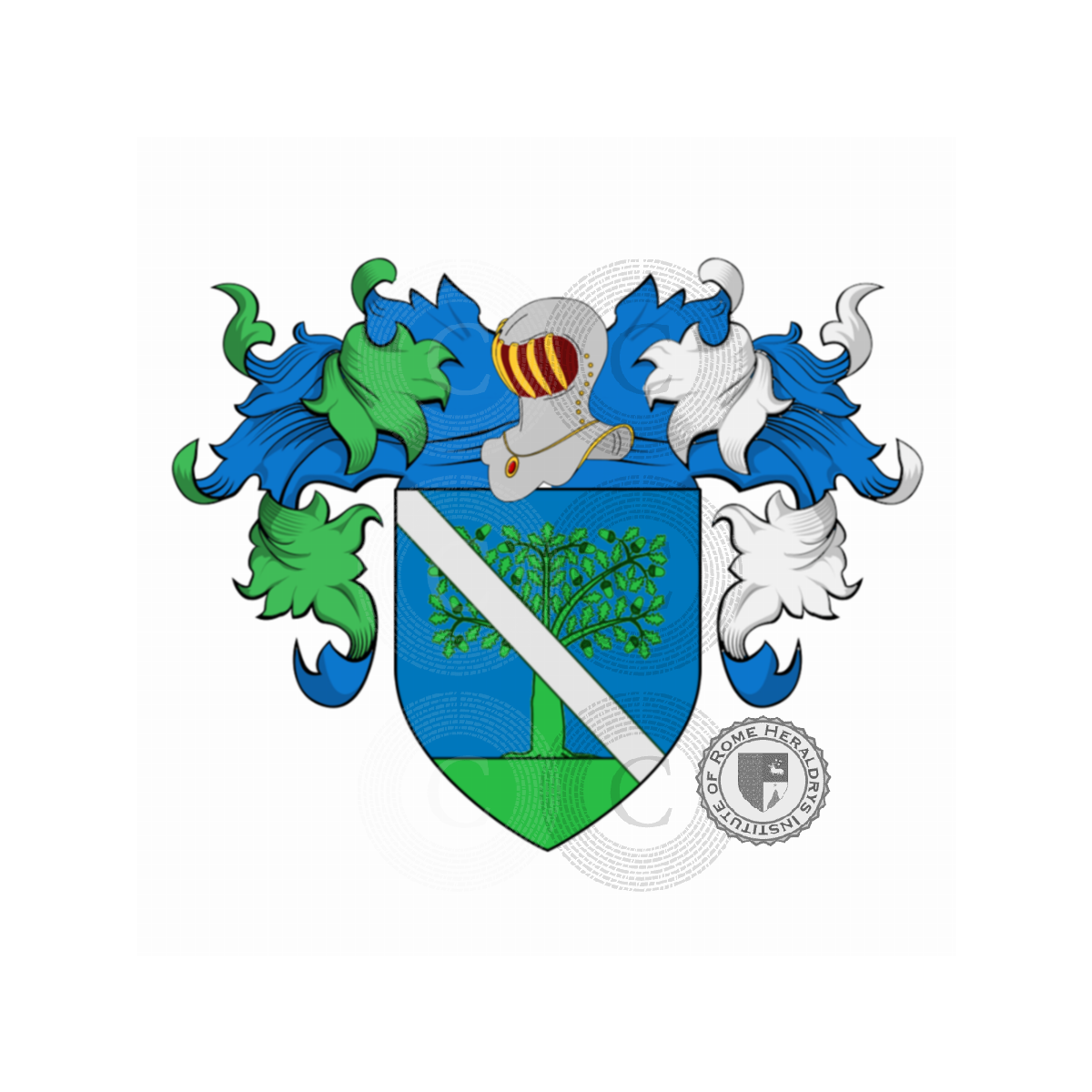 Wappen der FamilieMeneghini (Castelfranco Veneto)
