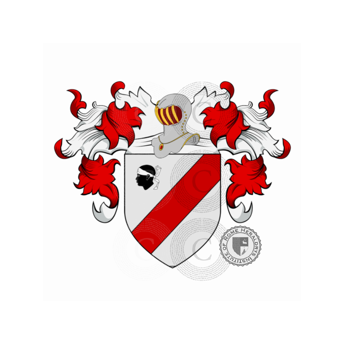 Coat of arms of familyMoretti (Milano)
