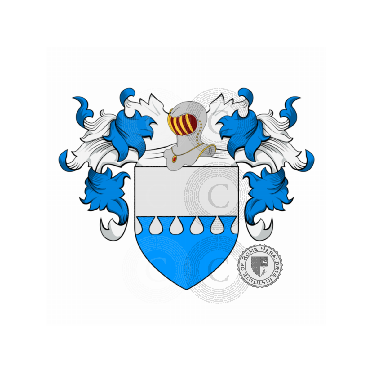 Wappen der FamilieDonzelli, Donzella,Donzello