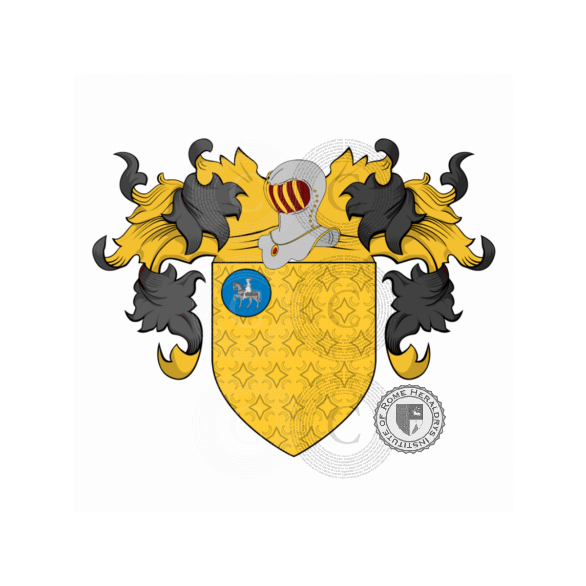 Escudo de la familiaBandinelli e Bandinelli-Paparoni, Bandinelli Paparoni