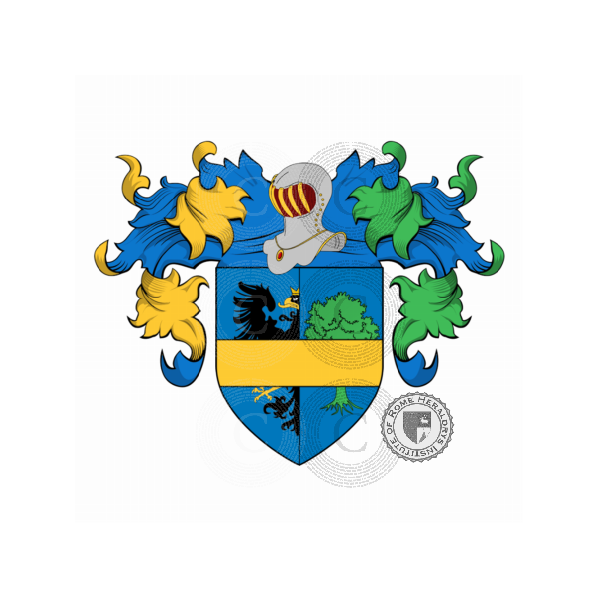 Coat of arms of familyPonte (da)(Zara)