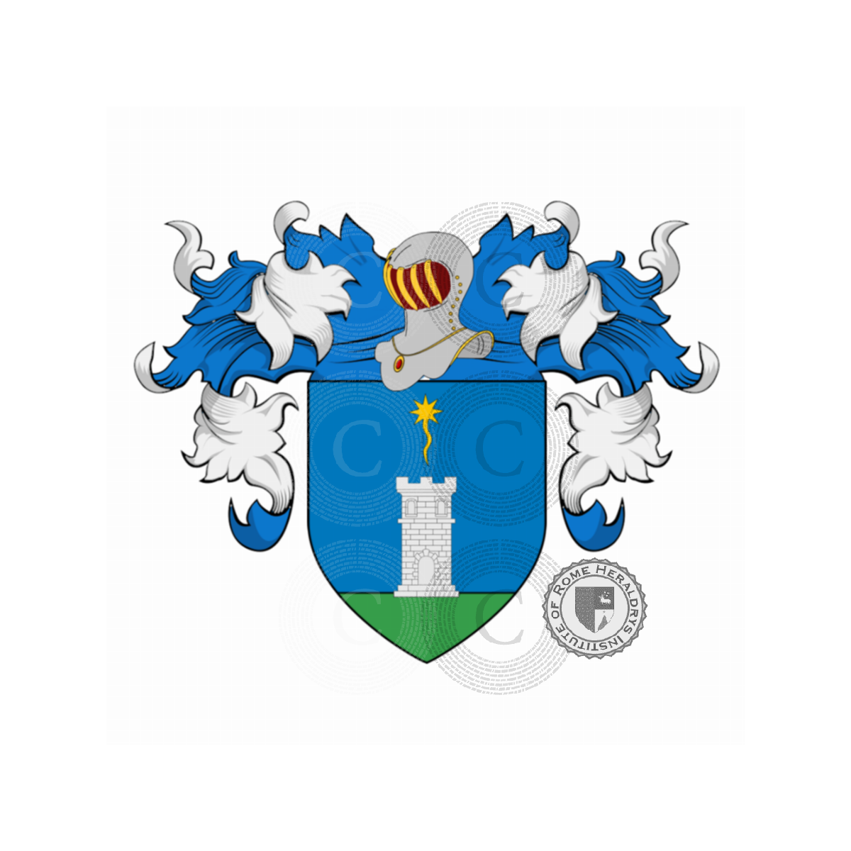 Wappen der FamilieCarletti (Roma), Carletti di Puccio,Carletti Giampieri,Carletto