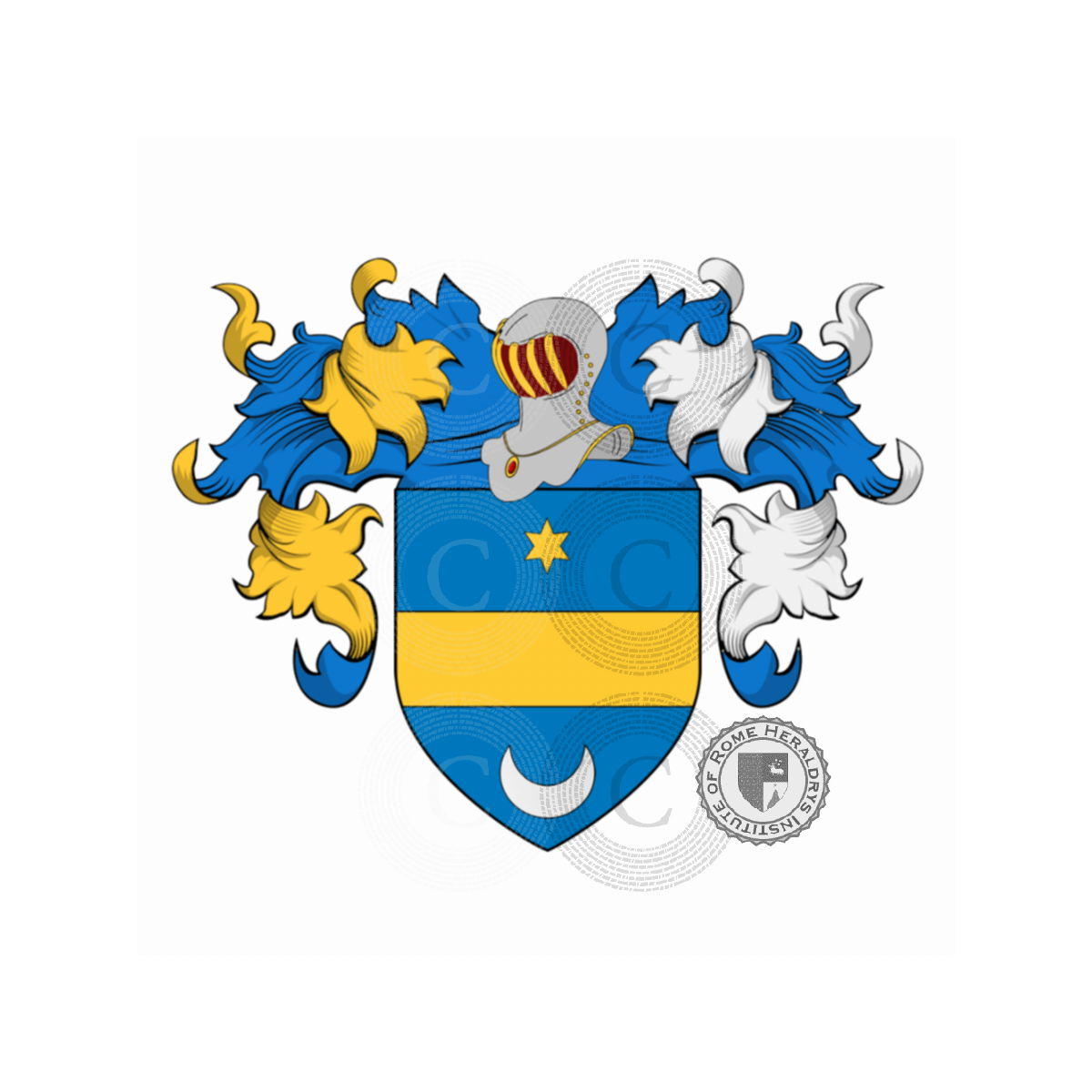 Wappen der FamilieCarletti o Carletto (Montepulciano)