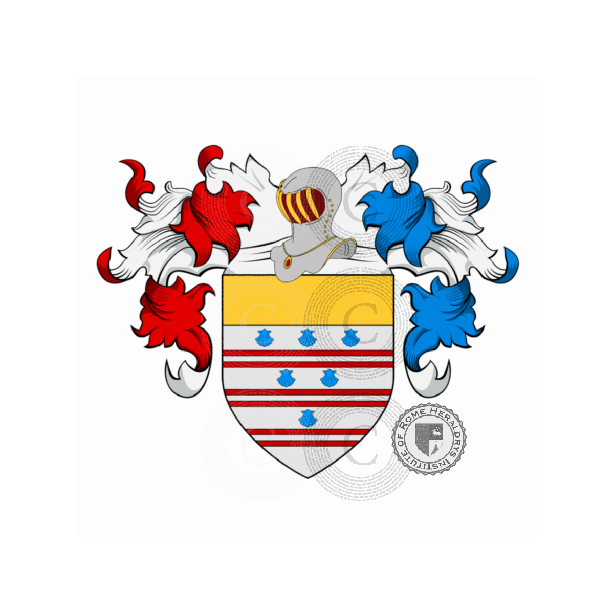Wappen der FamilieGhilardi, Ghilarducci, Ghilardi