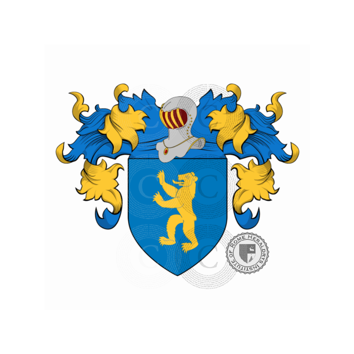Coat of arms of familyUrso, d'Urso,Durso,Orso,Tursi (de),Ursi