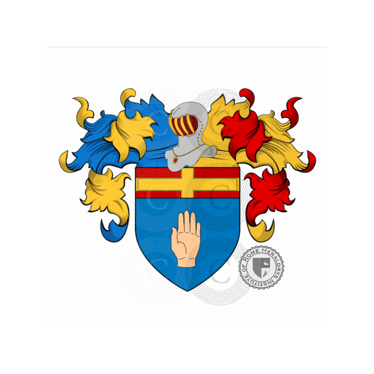 Escudo de la familiaMainardi (Cremona), Mainardo,Manardi,Minardi,Minardo
