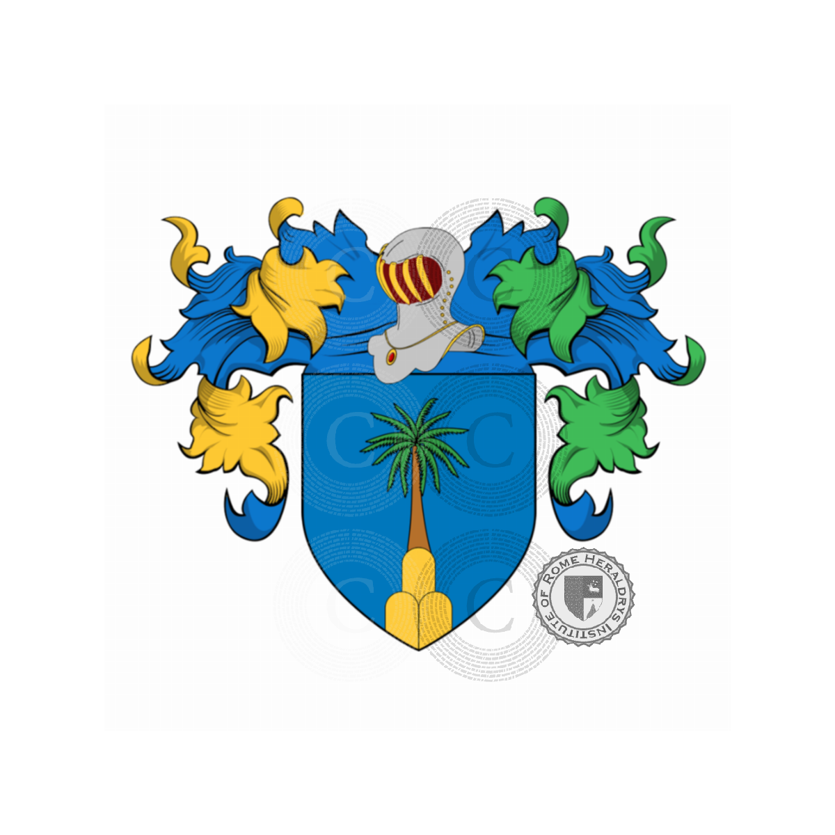 Escudo de la familiaConti (Pisa, Livorno), Conte (del),Conti (del)