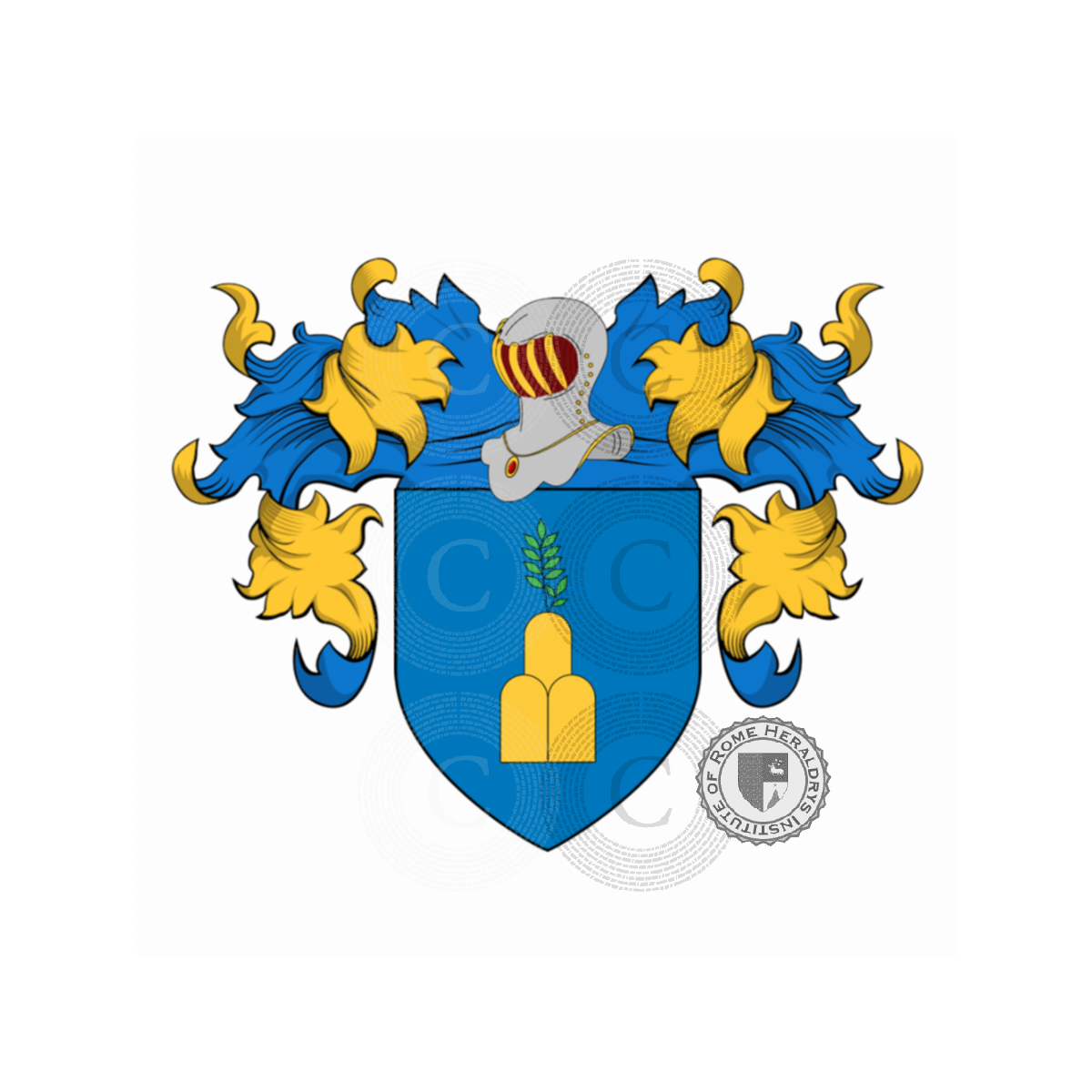Coat of arms of familySalvi (Firenze, Pisa), Benciventi,de Salvi,Salvi del Pero