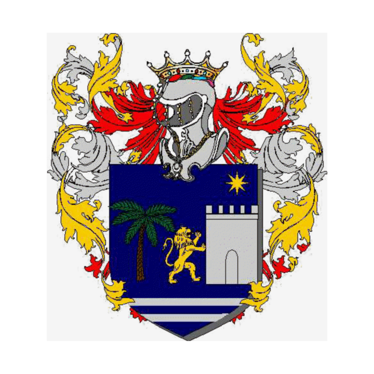 Coat of arms of familyCasolini