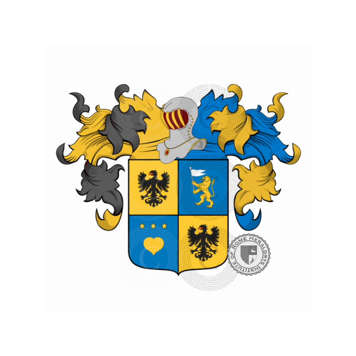 Wappen der FamilieZendroni, Zendron
