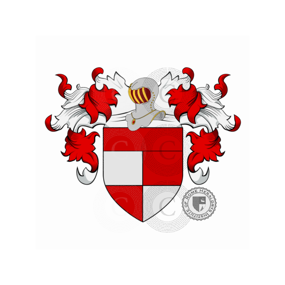 Wappen der FamilieLombardi, Lombardi da Calcinaia,Lombardis,Lombardo