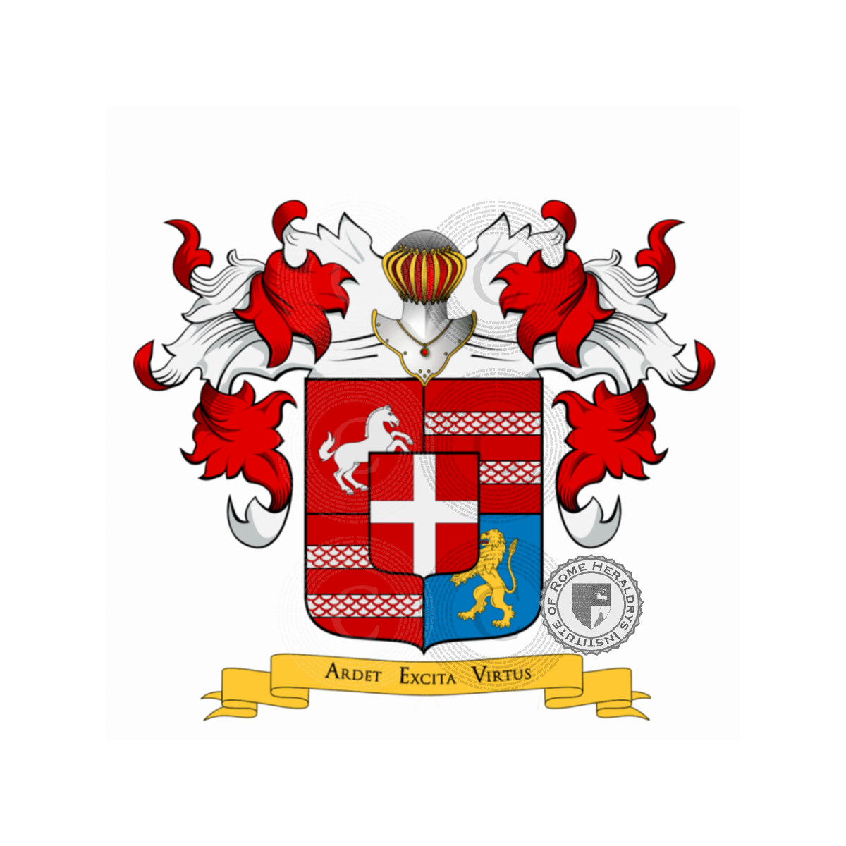 Coat of arms of familyVilla (di,de,della ..), Villa (de, del della)