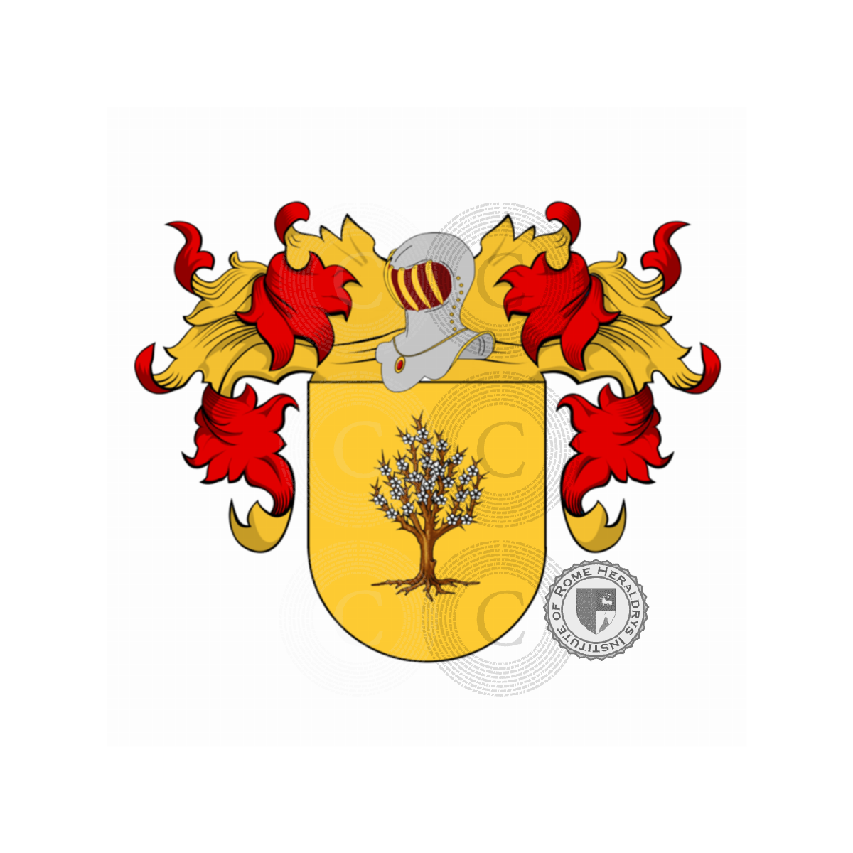 Wappen der FamilieOspino, Ospina, Ospina
