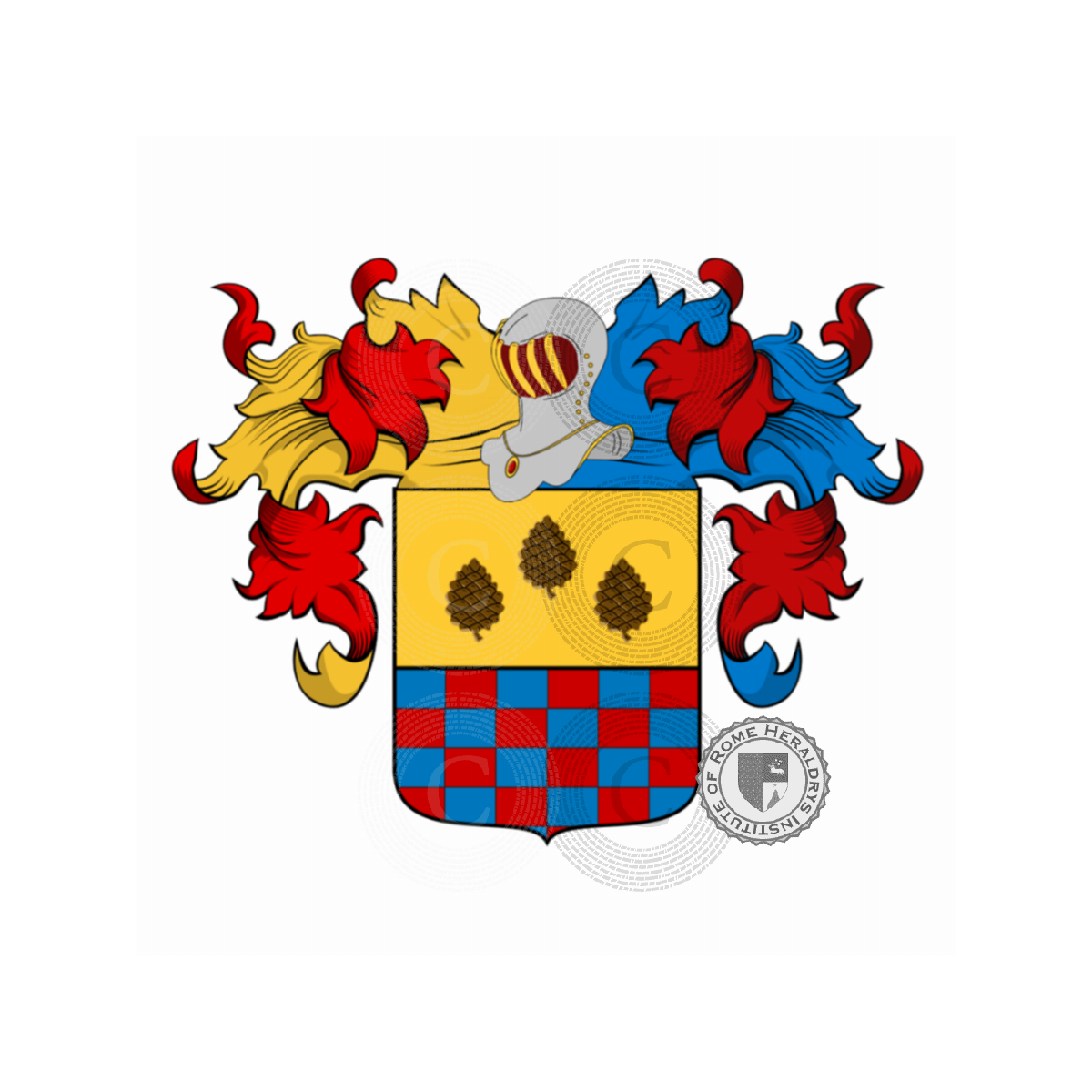 Wappen der FamilieScarsi, Scarsa