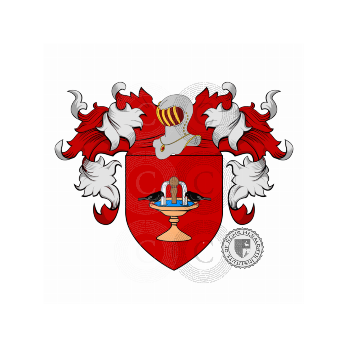 Wappen der FamilieCaro, Caro (di, de),Decario