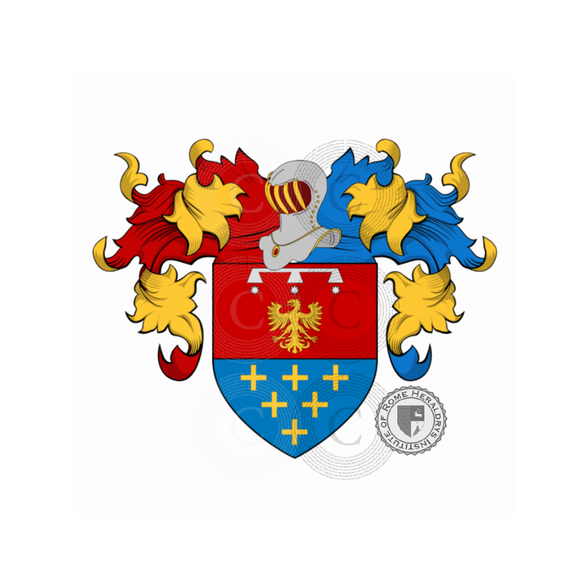 Coat of arms of familyRuggeri, de Rogerijs,Ruggieri