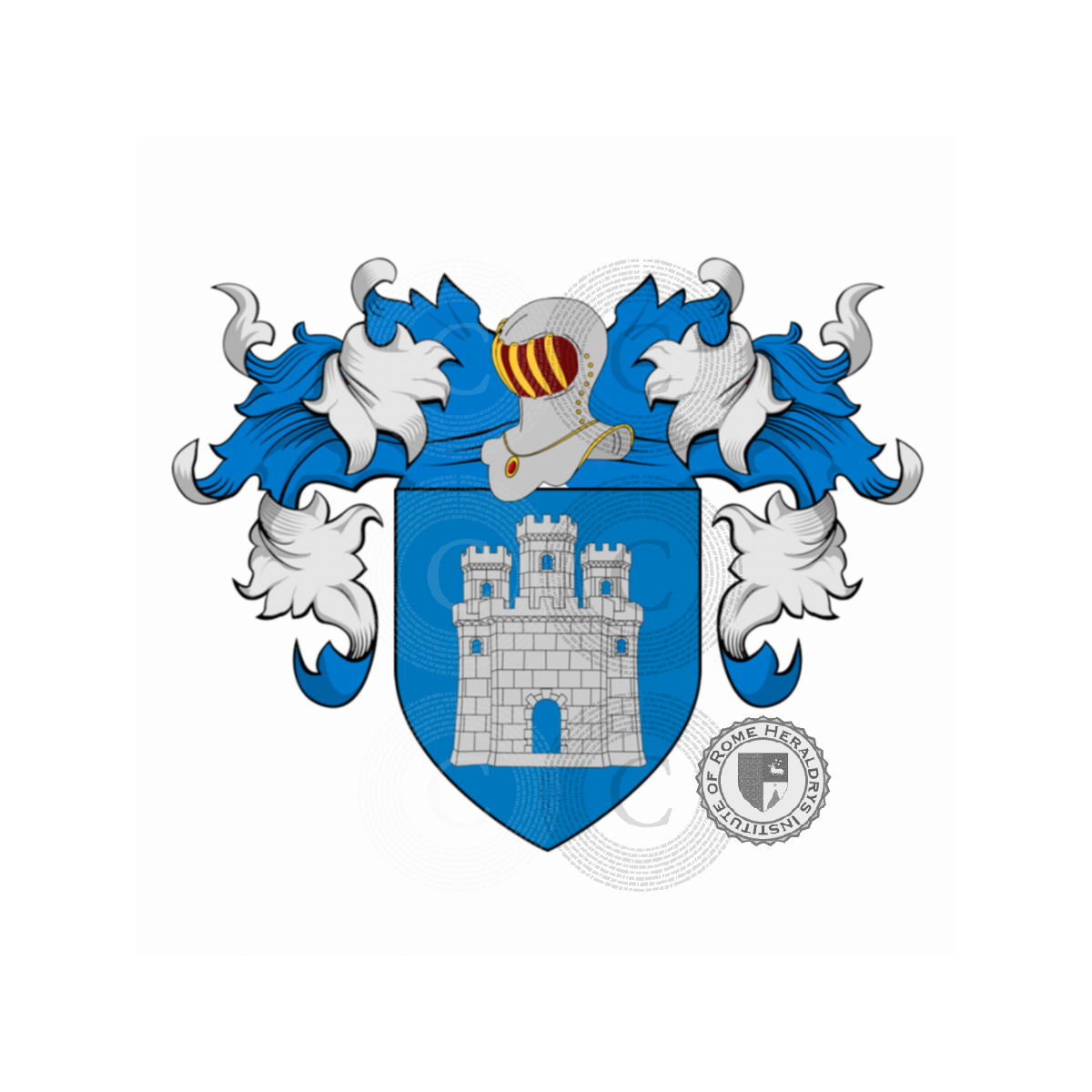 Coat of arms of familyCastellini