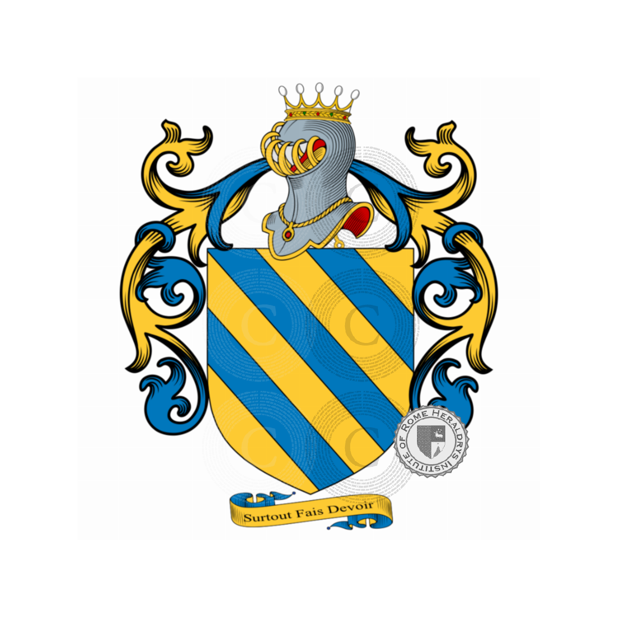 Wappen der FamilieComello, Uguzzoni