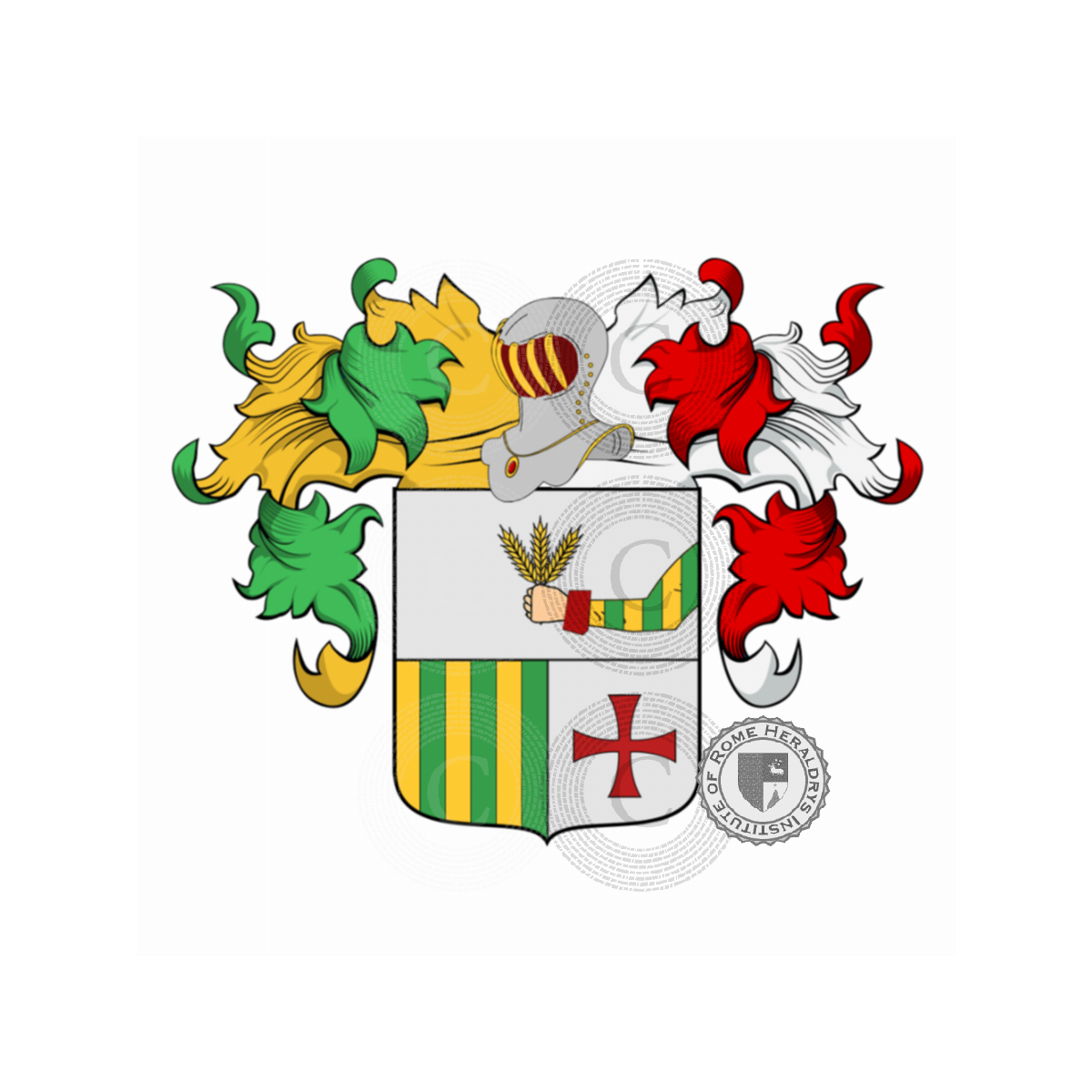Wappen der FamilieRizzi, Ricci