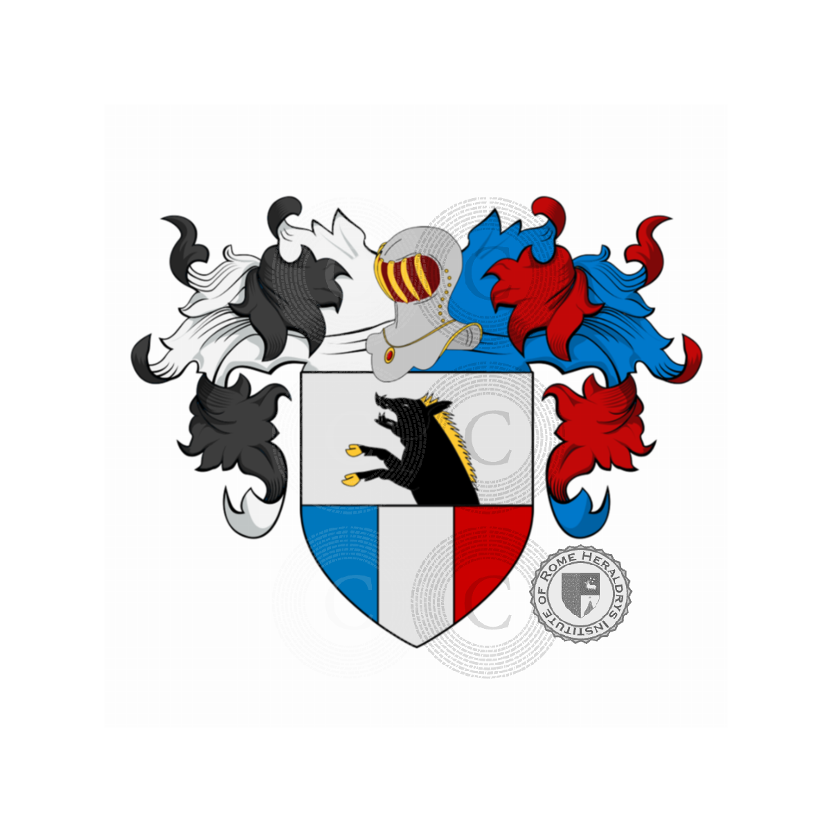 Coat of arms of familyClementi, de Clementi