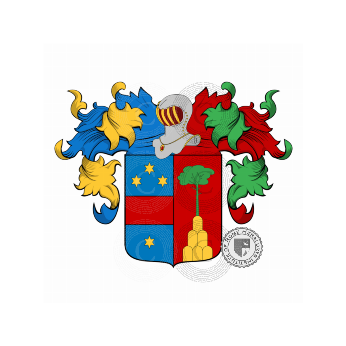 Coat of arms of familyStelluti Cesi
