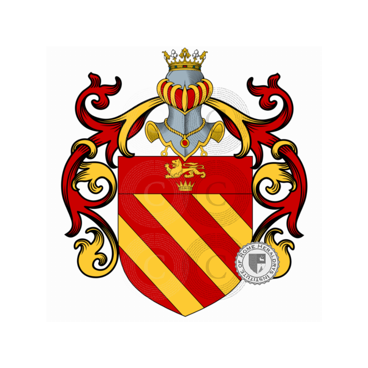 Coat of arms of familyCioffi, Ciffolilli,Cioffo,Zoffo